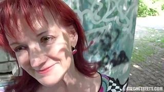Redhead Mom Loves Money And Cocks